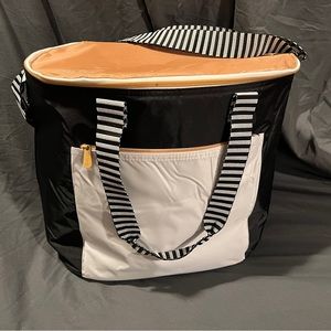 Thirty One Round About Cooler Tote in Black